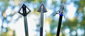 Nærbillede af jagtpile med skærende jagtspidser