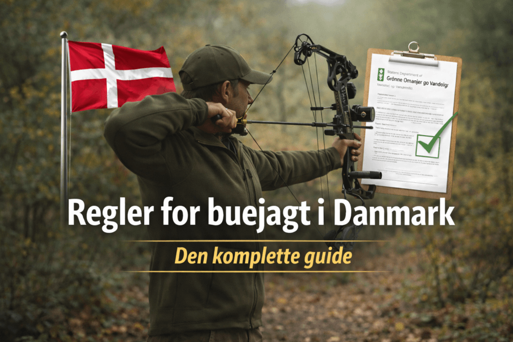 Regler for buejagt i Danmark – lovgivning, udstyr og krav til buejagt.