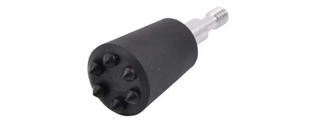 Blunt pilespids i gummi og metal – bruges til træning og jagt på småvildt