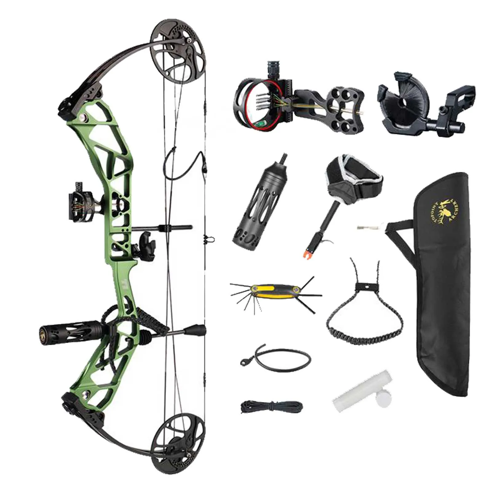 Topoint T1 compoundbue begynderpakke til buejagt